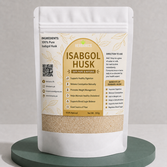 Isapghol | Golden Husk Premium Isapghol by Herbanics