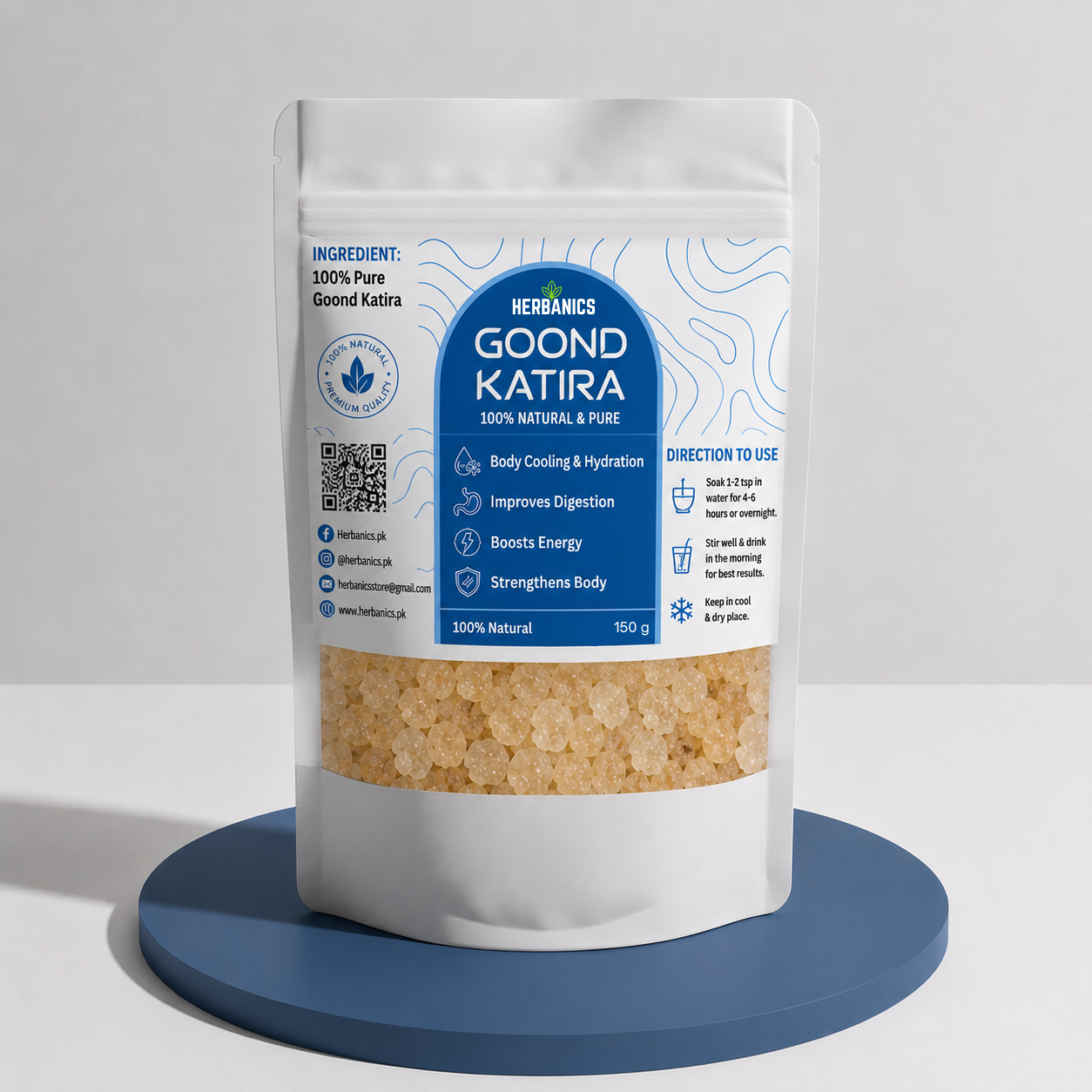 Premium Goond Katira (Tragacanth Gum) | 100% Natural & Pure