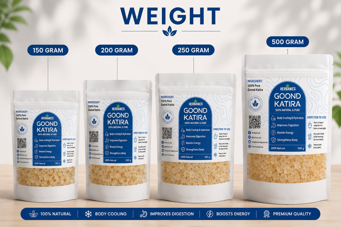 Premium Goond Katira (Tragacanth Gum) | 100% Natural & Pure