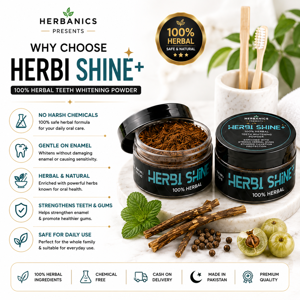 Herbi Shine+