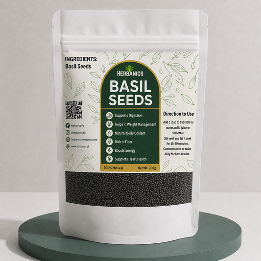 Basil Seeds | Tukh Malanga Premium seeds by Herbanics
