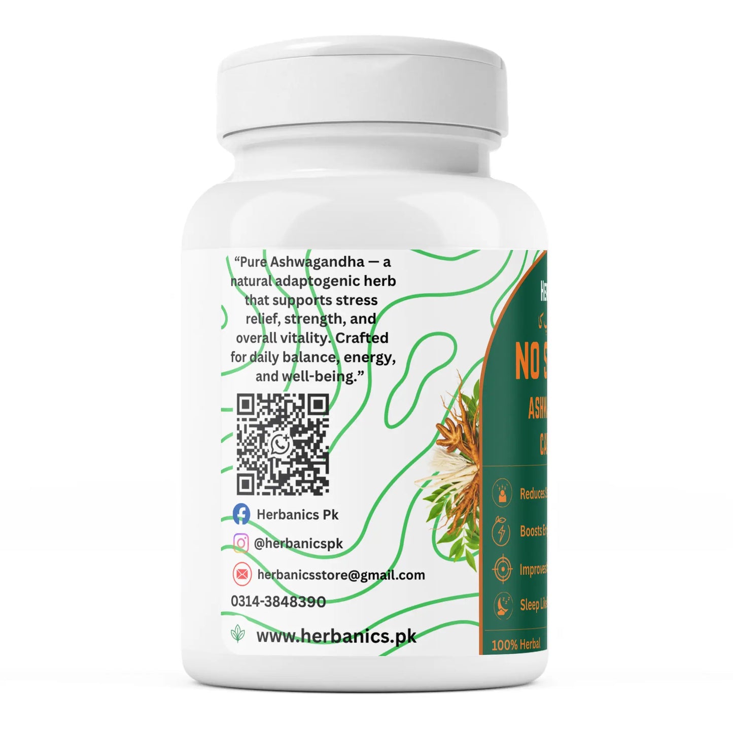 No Stress Ashwaganda Capsules